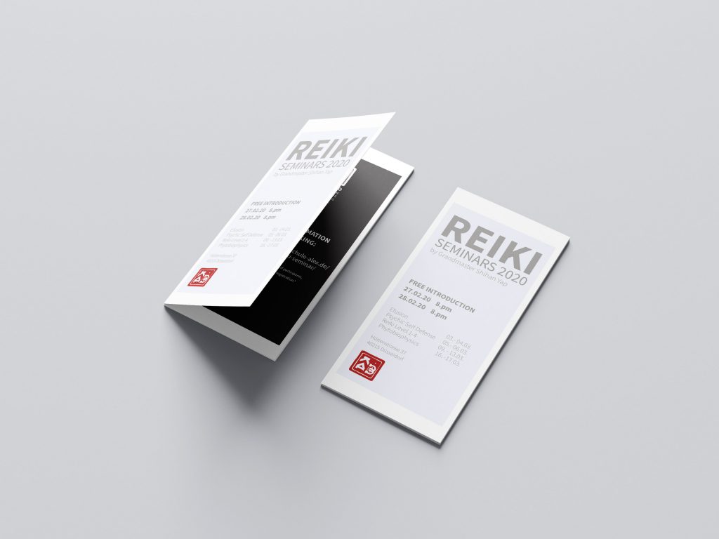 Reiki Flyer Design Flyer Design Dynamo Düsseldorf