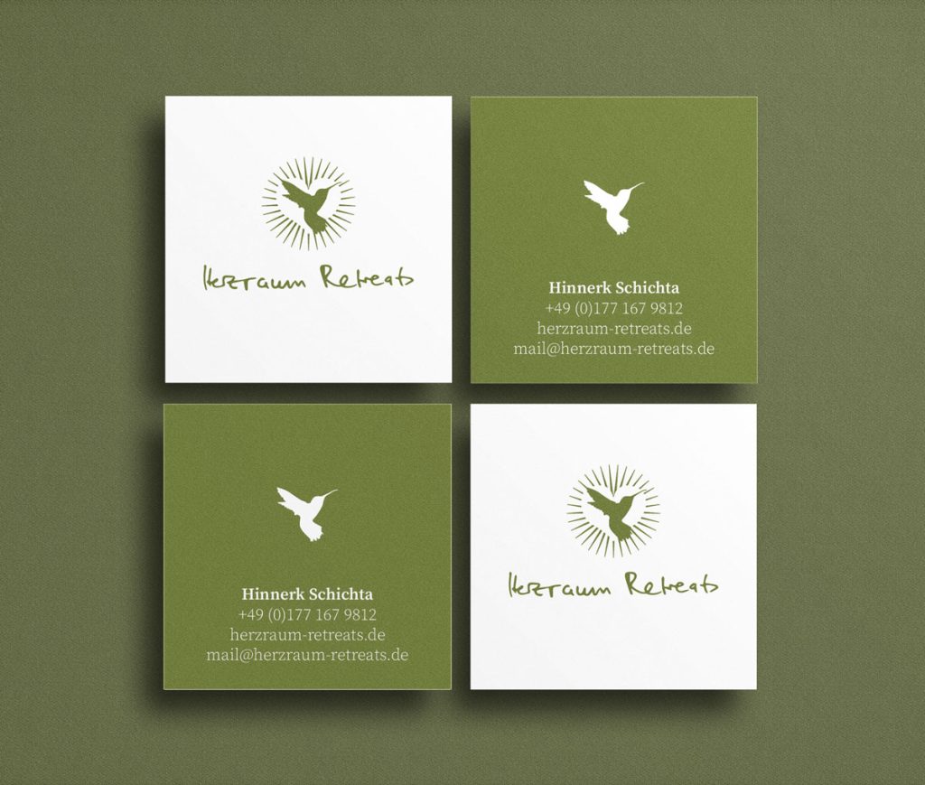 Visitenkarte_Design_Retreat Logo Design Retreat