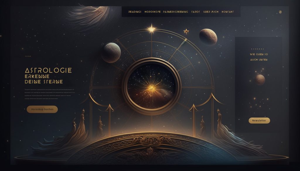 professionelle Website Astrologie erstellen lassen Freelancer Webdesign