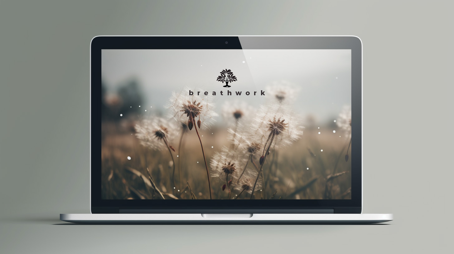 Breathwork Website Homepage Webdesign Webdesigner WordPress
