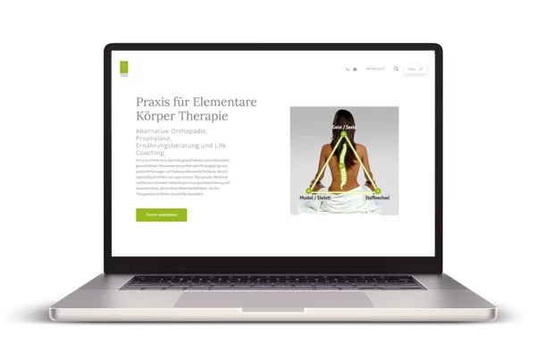 Webdesign für Heilpraktiker und Chiropraktiker