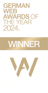 CELA Design ist Ausgezeichnet mit dem German Web Award