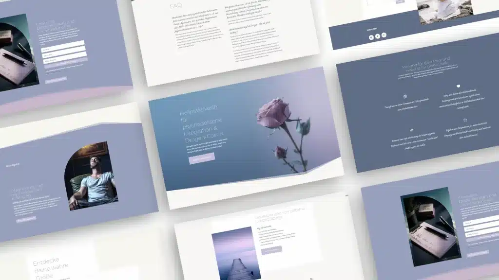 Webdesign für Coaches und Heilpraktikerin Webdesign & Branding für Coaches & Heilpraktiker
