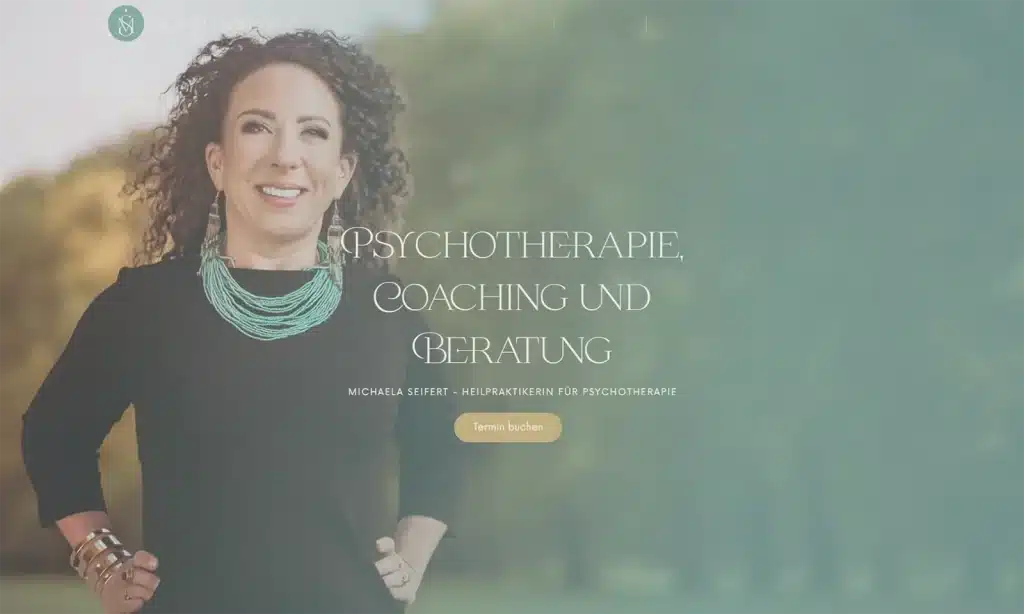 Webdesign fuer Psychotherapeutinnen 1 -Design