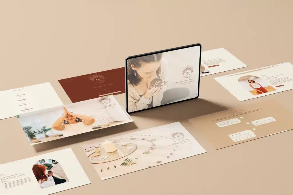 Feinfühliges Branding und Webdesign für Kakaozeremonien