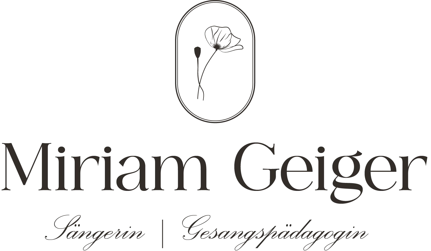 Logo Design Sänger und Musiker