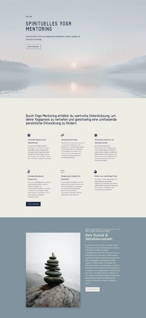 WordPress Website erstellen lassen Webdesign (4) WordPress Webseite erstellen lassen Yoga Mentor Coach