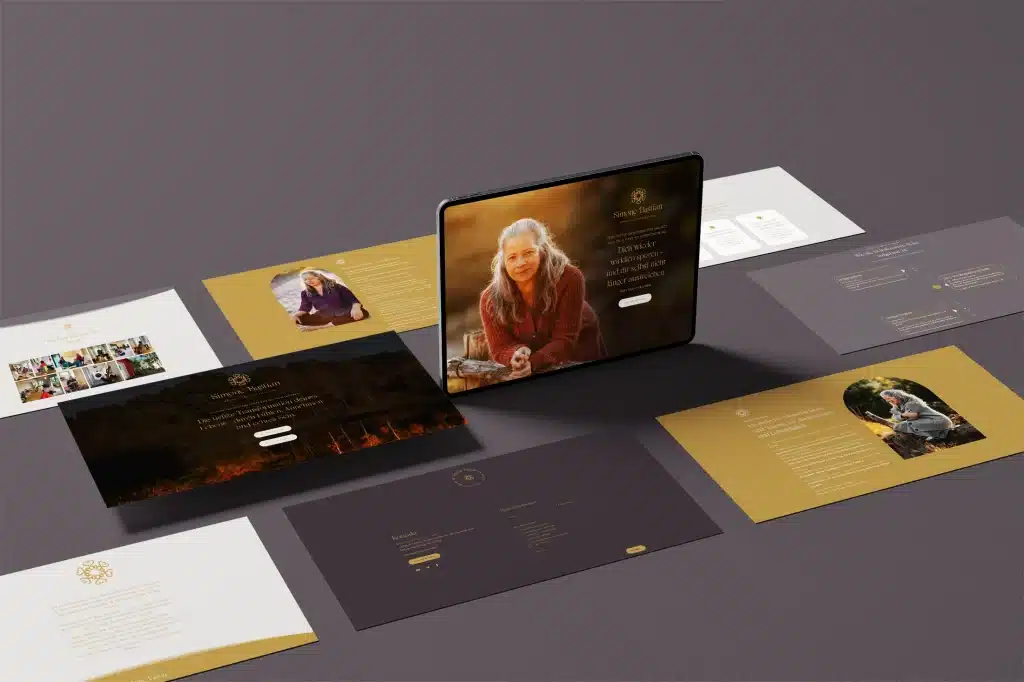 Spirituelle Mentorin Simone Bastian Webdesign Branding (2) svg+xml;charset=utf - ganzheitliches Branding und Webdesign - CELA design